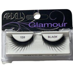 Ardell Glamour 139 Black – Long Wispy Dramatic False Eyelashes